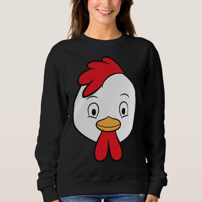 Sweatshirt Cute poulet enfants Chi (Devant)
