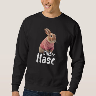 Sweatshirt Cute Rabbit Winter Ski Rabbit