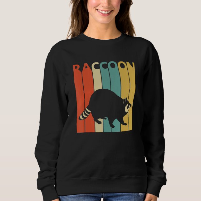 Sweatshirt Cute Raccoon (Devant)