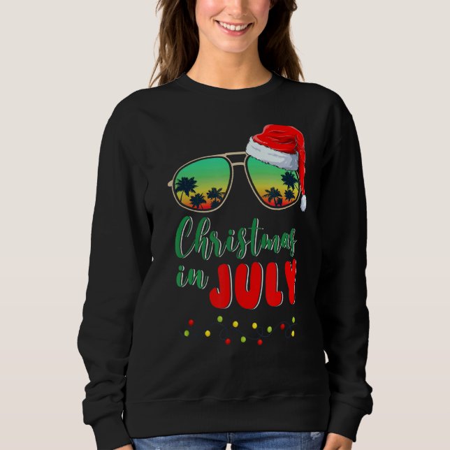Sweatshirt Cute Santa Hat (Devant)