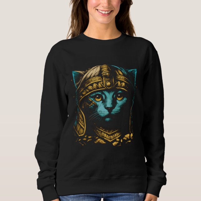 Sweatshirt Cute Scottish Fold Cat Pharaoh Scottish Fold Cat (Devant)