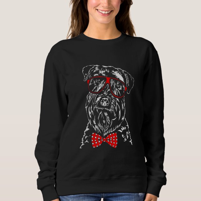 Sweatshirt Cute Soft Coated Wheaten Terrier mom dog (Devant)