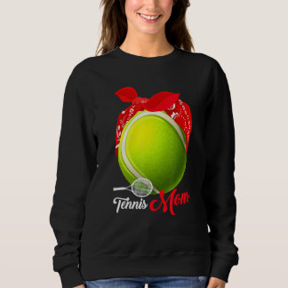 Sweatshirt Cute Tennis Maman Tennis Joueur Maman Fête des mèr