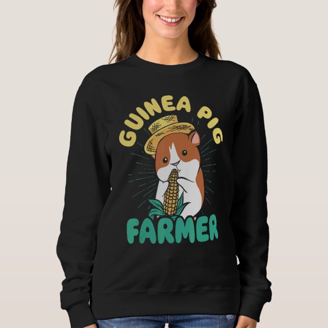 Sweatshirt Cutie Guinea Pig Farmer Pig Owner Animals Cavy Pet (Devant)