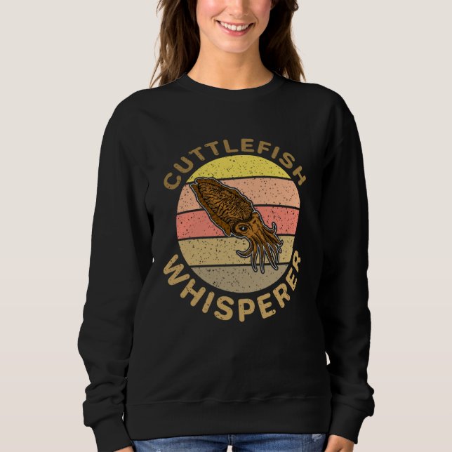 Sweatshirt Cuttlefish marine biologist underwater seabed biol (Devant)