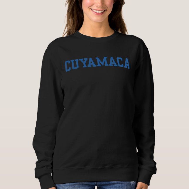 Sweatshirt Cuyamaca College (Devant)
