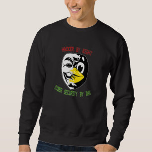 Sweatshirt Cyber Sécurité Expert Linux Penguin en tant que pi