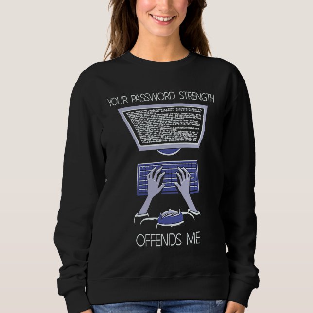 Sweatshirt Cyber Security Expert I computer engineer for ethi (Devant)