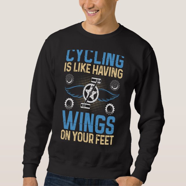 Sweatshirt Cyclisme et cyclotourisme  92 (Devant)
