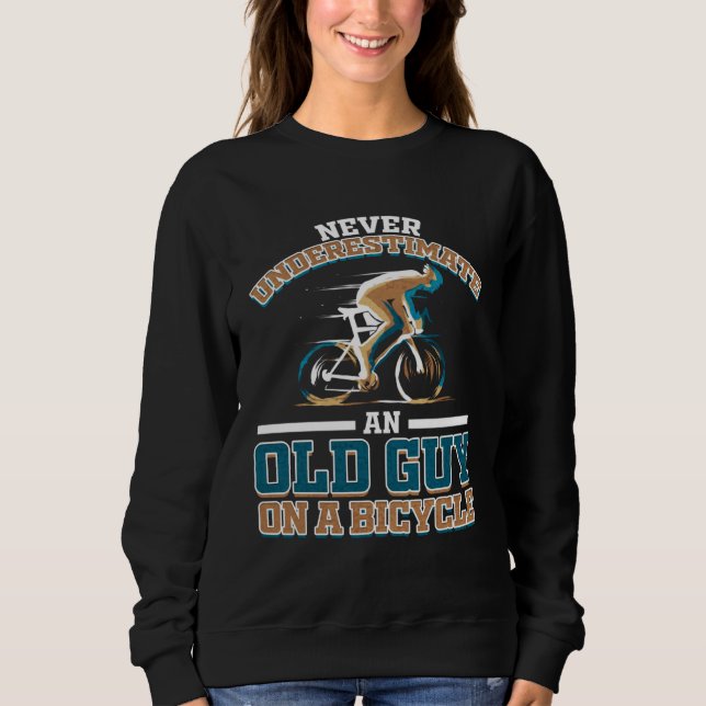 Sweatshirt Cyclist dad  for grandpa bicycle tour bike grandfa (Devant)