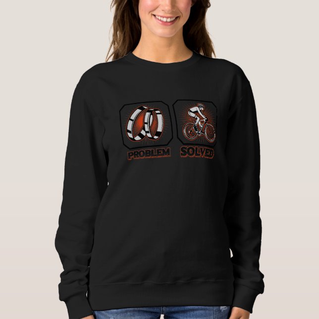 Sweatshirt Cycliste Vélo 1 (Devant)