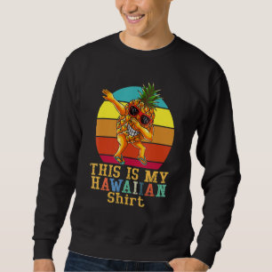Sweatshirt Dabbing Ananas Femmes Hommes Garçons Filles C'est 