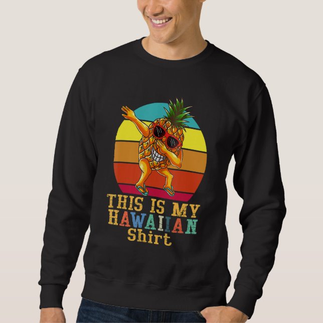 Sweatshirt Dabbing Ananas Femmes Hommes Garçons Filles C'est  (Devant)