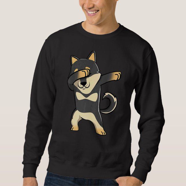 Sweatshirt Dabbing Beauceron Chien Dab Dance (Devant)