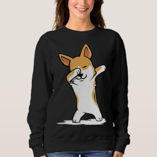 Sweatshirt Dabbing Corgi Funny