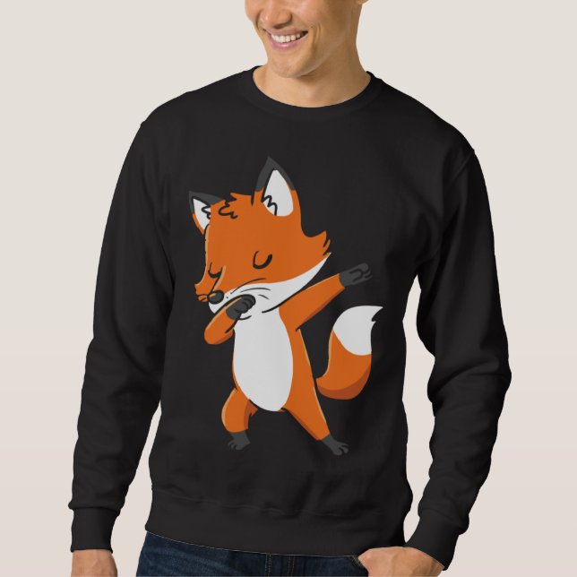 Sweatshirt Dabbing Fox for Fox (Devant)