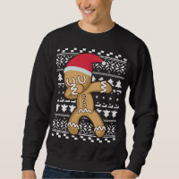 Dabbing Gingerbread Man laide de Noël