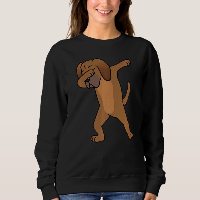 Sweatshirt Dabbing Nova Scotia Duck Tolling Retriever Dab Dan (Devant)