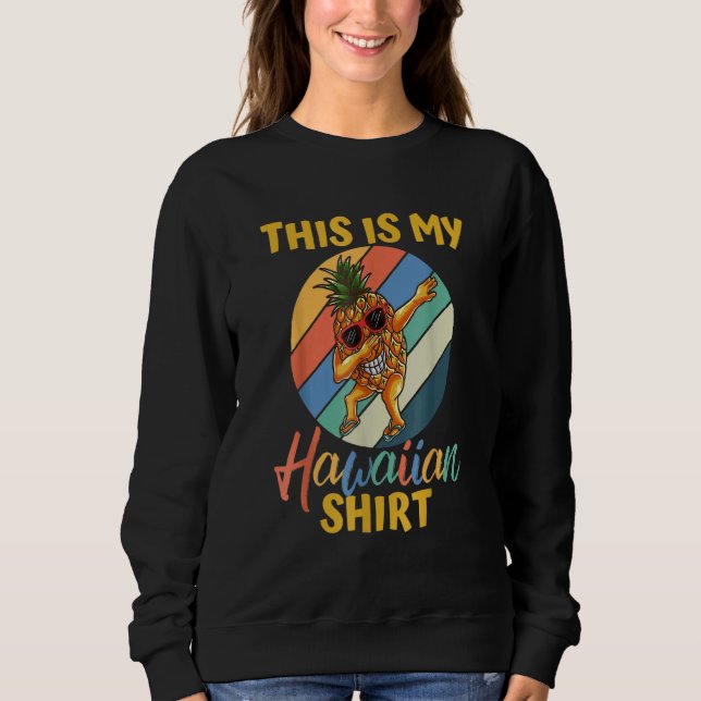 Sweatshirt Dabbing Pineapple Femmes Hommes Garçons Filles C'E (Devant)