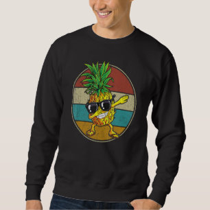 Sweatshirt Dabbing Pineapple Femmes Hommes Garçons Filles C'E