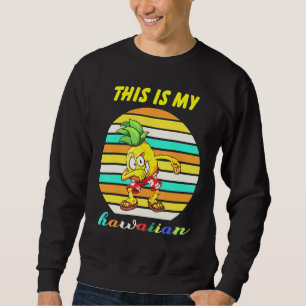 Sweatshirt Dabbing Pineapple Femmes Hommes Garçons Filles C'E