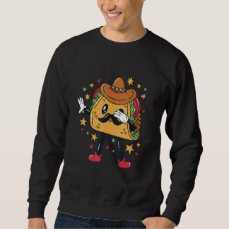 Sweatshirt Dabbing Taco Character