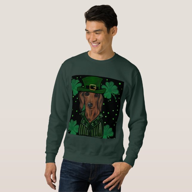 SWEATSHIRT DACHSHUND            (Devant entier)