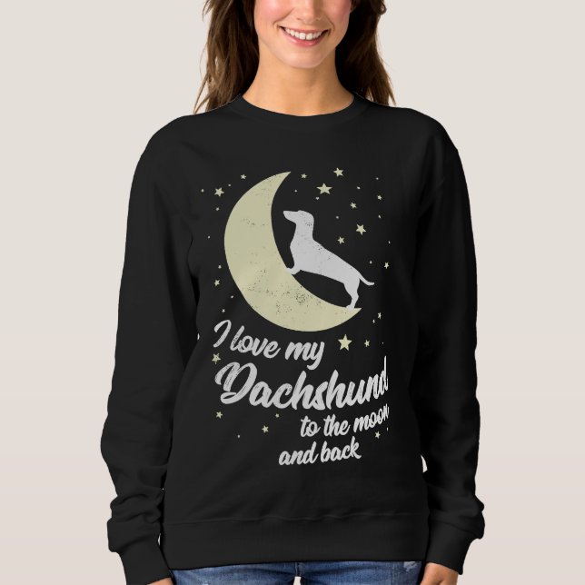 Sweatshirt Dachshund  1 (Devant)
