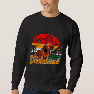 Sweatshirt Dachshund Chien Papa