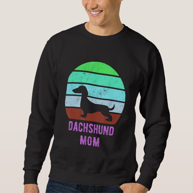 Sweatshirt Dachshund Dog Mom Mama Weiner Dog Owner (Devant)