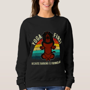 Sweatshirt Dachshund First