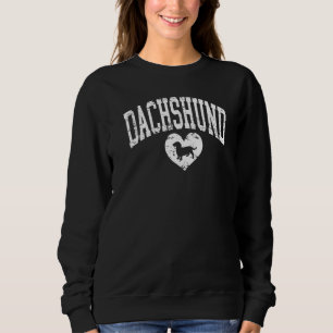 Sweatshirt Dachshund Maman Mama Femmes Weiner Chien Mama Lady