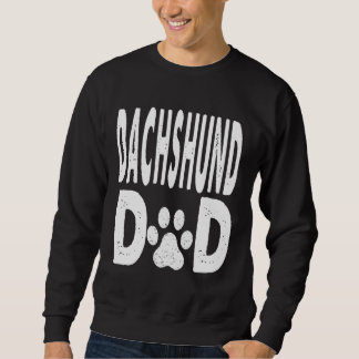 Sweatshirt Dachshund Papa Propriétaire du chien