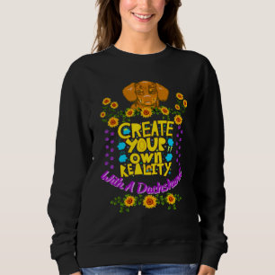SWEATSHIRT DACHSHUND PET FUNNY WIENER CHIEN CRÉER VOTRE PROPR