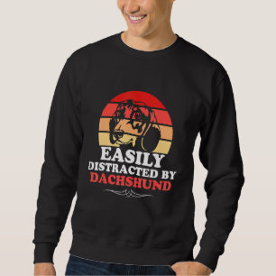 Sweatshirt Dachshund Weenie Wiener Doxie Saucisse Chien Doggy