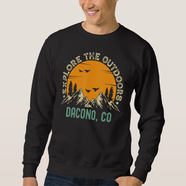 Sweatshirt Dacono Colorado Découvrez L'Extérieur (Devant)