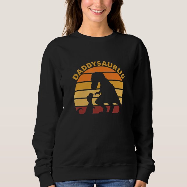 Sweatshirt Daddysaurus Rex Dinosaur Daddy Saurus Daddy Dino 2 (Devant)