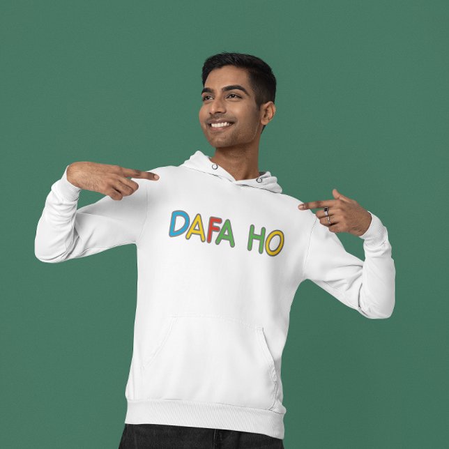 Sweatshirt Dafa Ho Desi Expression indienne | Perdre Funny (Créateur téléchargé)