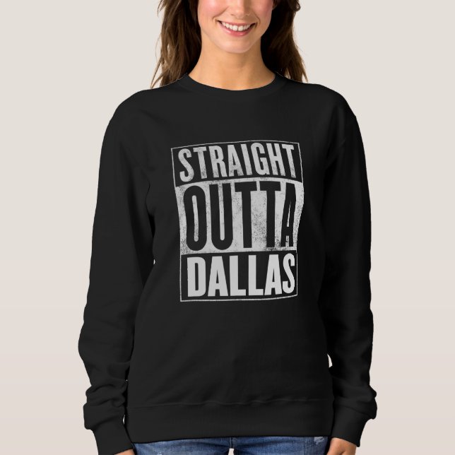 Sweatshirt Dallas, Droite En Périphérie De Dallas (Devant)