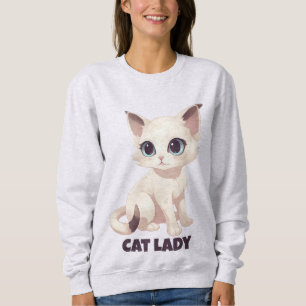 Sweatshirt Dame du chat