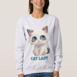 Sweatshirt Dame du chat
