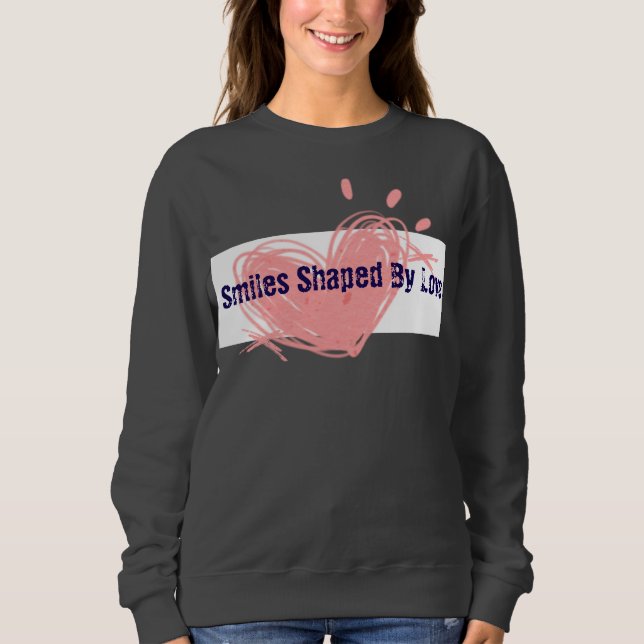 Sweatshirt d'amour pour les femmes (Devant)