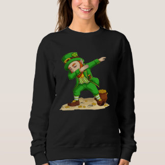 Sweatshirt Dance St Patricks Day Shamrock Graphic