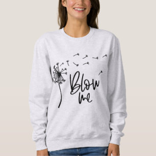 Sweatshirt Dandelion Flower Me Cadeau Pour Girfriend