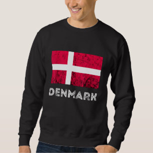 Sweatshirt Danemark Dannebrog Drapeau danois Dansk Roots Dank