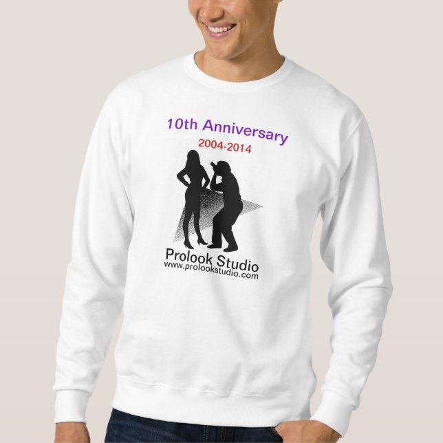 Sweatshirt d'anniversaire de STUDIO de PROLOOK (Devant)