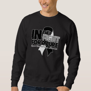Sweatshirt Dans le combat pour un traitement - Cancer