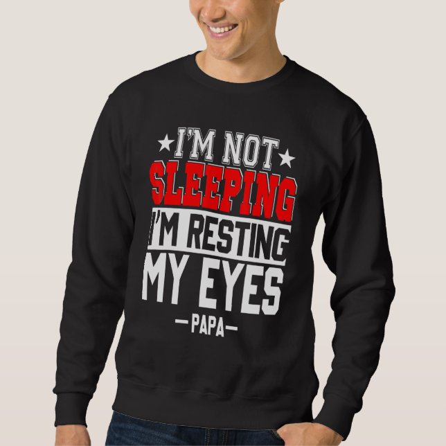 Sweatshirt Dans le Not Sleeping (Devant)
