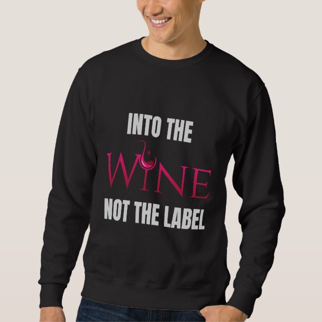 Sweatshirt Dans Le Vin Pas Le Étiquette 83 (Devant)