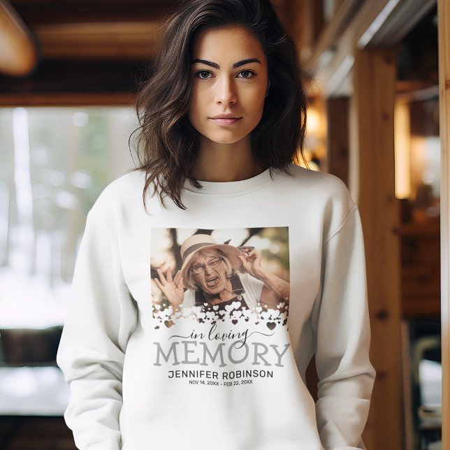 Sweatshirt Dans Love Memory Tribute Photo (Créateur téléchargé)